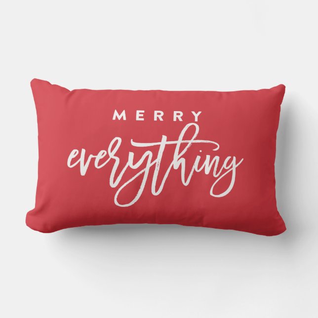 Merry Everything Lenden Kussen (Voorkant)