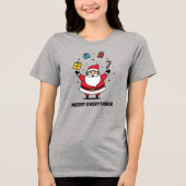 Merry Everything Tri-Blend Shirt (Voorkant)