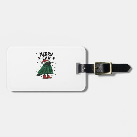 Merry F-Caw-F Essential Minimal Clean Bagagelabel (Voorkant horizontaal)