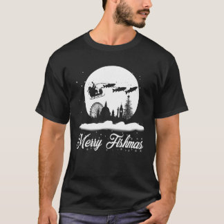 Merry Fishmas Funny Kerstmis T-shirt