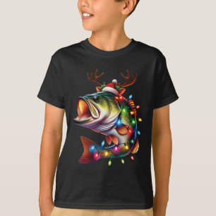 Merry Fishmas Santa Vist liefhebbers van Funny Fis T-shirt
