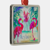Merry Flamingo Ornament (Rechts)