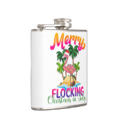 Merry Flocking Christmas | Kerst in juli Heupfles (Rechts)