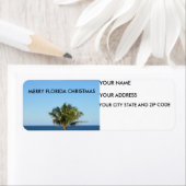 MERRY FLORIDA CHRISTMAS LABEL (Insitu)