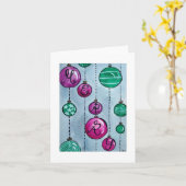 Merry Folded Holiday-kaart Kaart (Gele Bloem)