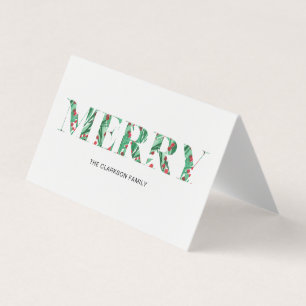 MERRY Folded Kaart