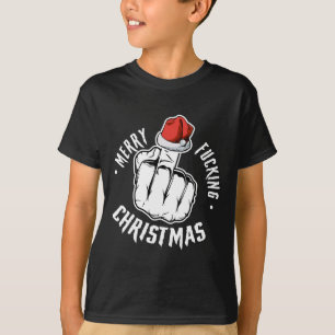 Merry Foring Kerst Ongepaste Mannen Volwassen Fun T-shirt