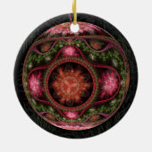 Merry Fractal Art Ornament (Achterkant)