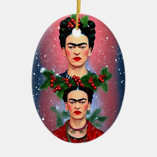 Merry Frida Keramisch Ornament (Voorkant)