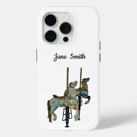  Merry Go Ronde Carrousel Paarden Case-Mate iPhone Case (Achterkant)