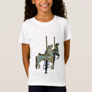  Merry Go Ronde Carrousel Paarden Meisjes T-shirt