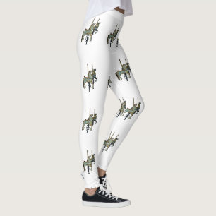 Merry Go Ronde Carrousel Paarden Vrouwen Leggings