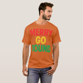 Merry Go ronde Mode winkels T-shirt (Voorkant volledig)