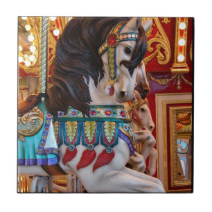 Merry-go-Round Horse Tegeltje