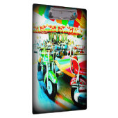 Merry Go Round-motorfietsen bij het carnaval Klembord (Rechts)