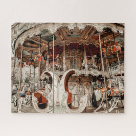 Merry-Go-Round Sacred Heart Montmartre Paris Legpuzzel