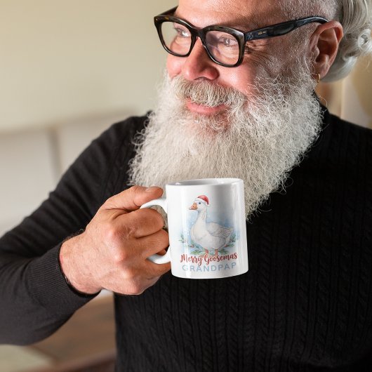 Merry Goosemas Personalized Mug Koffiemok