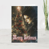 Merry Gothmas Christmas Kaart (Voorkant)