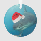 Merry Great White Noël Shark Santa Hat Funny (dos)