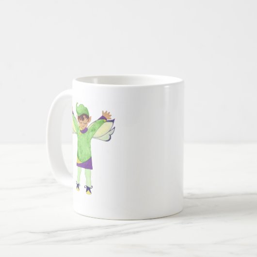 Merry Green Elf Mug (Devant gauche)