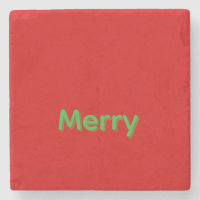 Merry Green Naam op Rood