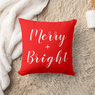 Merry + Helderzwart, rood kerstSierkussen Kussen