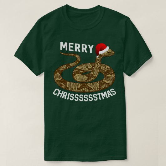 Merry Hissmas kerstkerstkerstkerstkerstkerstkerstk T-shirt (Design voorkant)