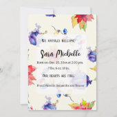 Merry Holiday Baby Geboorteaankondigingen Foto Aankondiging (Voorkant)