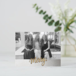 Merry Holiday Briefkaart