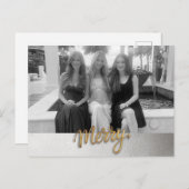 Merry Holiday Briefkaart (Voorkant / Achterkant)