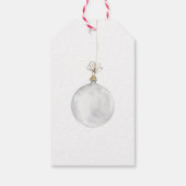 Merry Holiday Foto Cadeaulabel (Achterkant)