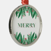 MERRY Holiday Ornament (Rechts)