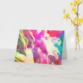 Merry Horse Digital Art Kaart (Gele Bloem)