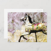 Merry Horse Feestdagenkaart (Voorkant / Achterkant)