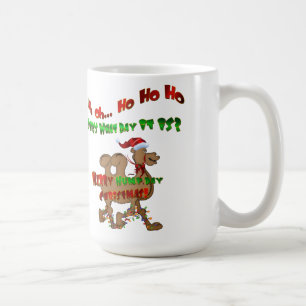 Merry Hump Day Camel Christmas HO HO HO Koffiemok