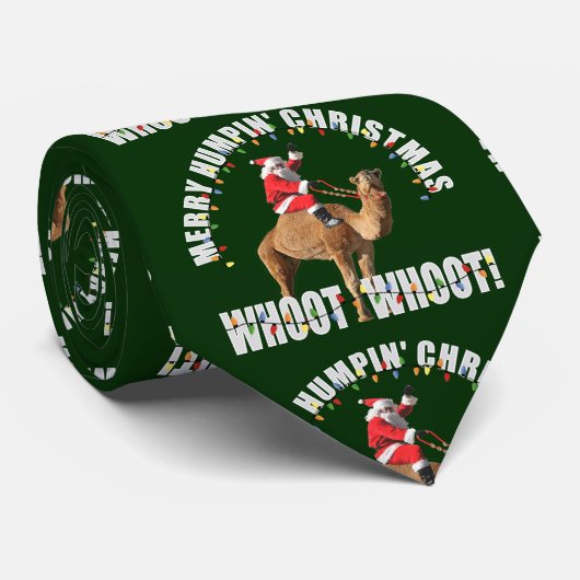 Merry Humpin' kerstkerstkerstkerstkerstkerstkerstm Stropdas (Opgerold)