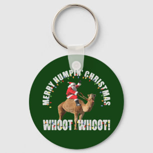 Merry Humpin' kerstkerstkerstman & kamel Sleutelhanger
