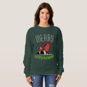 Merry Impeachmas Loser Trump Sweater (Voorkant volledig)