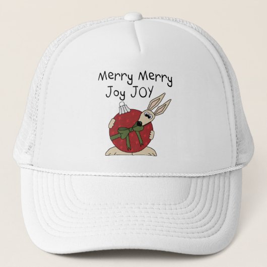 Merry Joy Joy Tshirts en geschenken Trucker Pet (Voorkant)