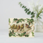 Merry kermas briefkaart (Staand voorkant)