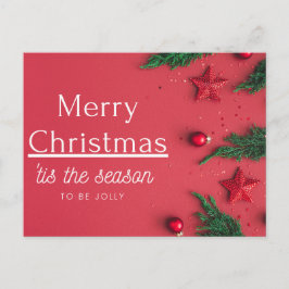 Merry kermas feestdagenkaart