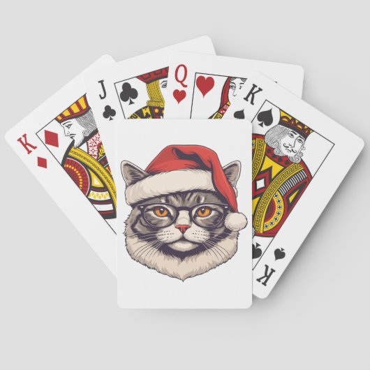 Merry kermas pokerkaarten (Achterkant)