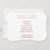 Merry kerst Bokeh Tree-lampjes Kaart (Achterkant)