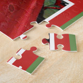 Merry kerst Bunny Legpuzzel (Zijkant)