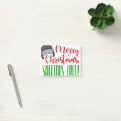 Merry kerst citaat shitters full's mannen post-it® notes (Kantoor)