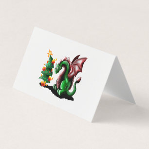 Merry kerst Dragon Kaart