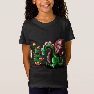 Merry kerst Dragon T-shirt