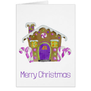 Merry kerst Gingerbrood