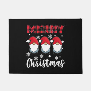 Merry kerst Gnome Gnomes Gnomes Deurmat