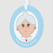 Merry kerst Granny Ornament (voorkant)